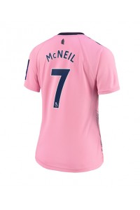 Fotbalové Dres Everton Dwight McNeil #7 Dámské Venkovní Oblečení 2022-23 Krátký Rukáv